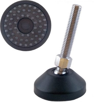 Säätöjalka Kumipohja M8x30 1kpl